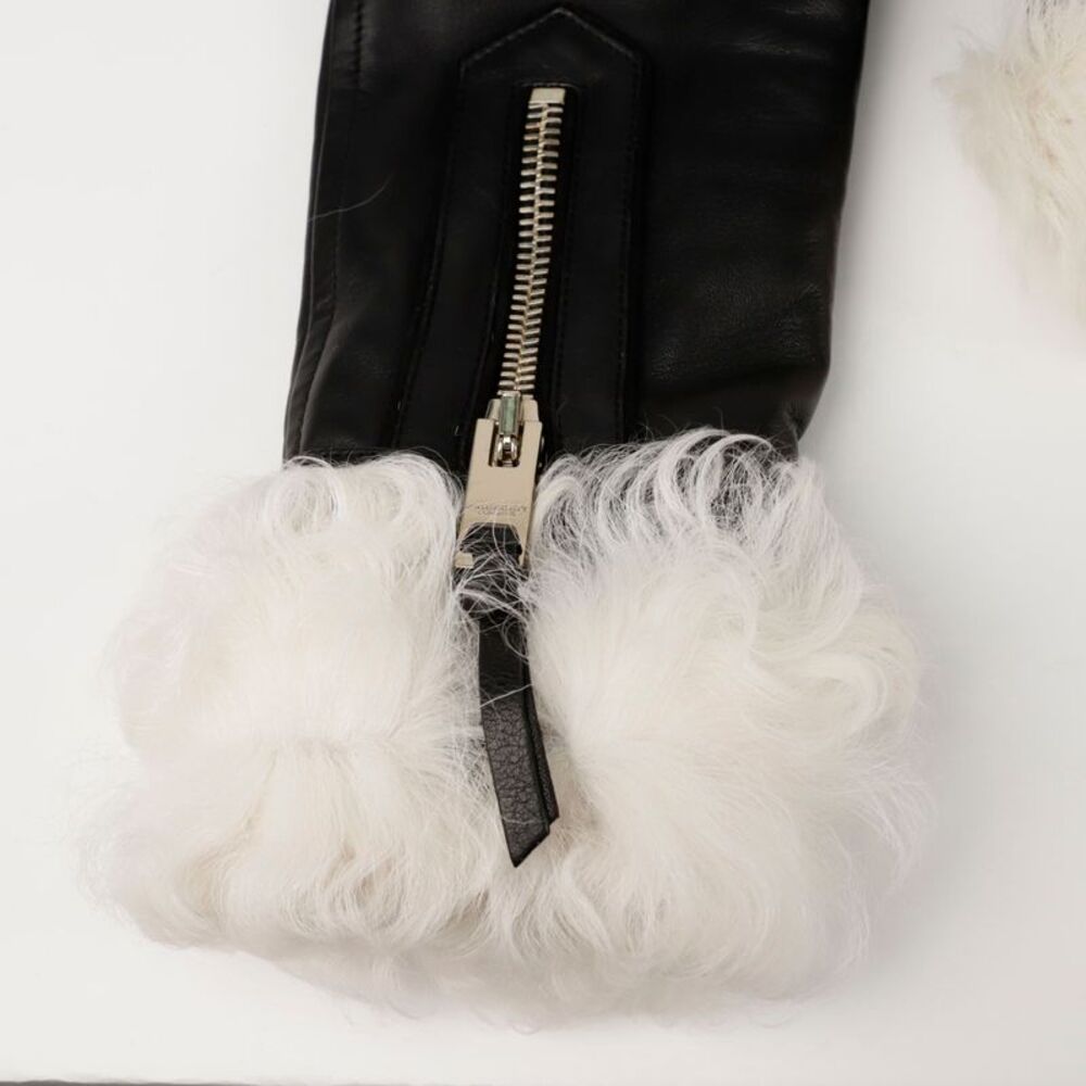 Shearling Rider Jacket Size - Picture 6 of 10
